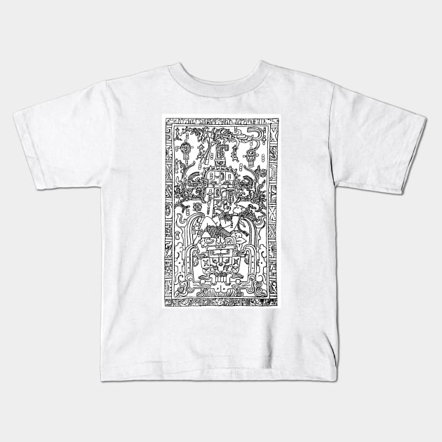 K'inich Janaab Pakal I - Mayan 'Astranaut' Kids T-Shirt by los-ancients